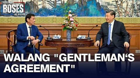 Dating Pang. Duterte, walang "Gentleman's Agreement" sa China −Atty. Panelo