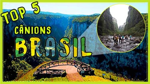 Top 5 Cânions incríveis no Brasil 🇧🇷