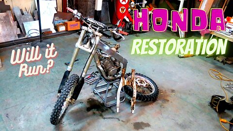 Restoring a Honda Motorcycle