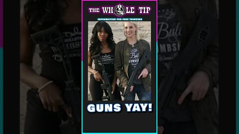 GUNS YAY - the Whole Tip Daily - self defense #shorts