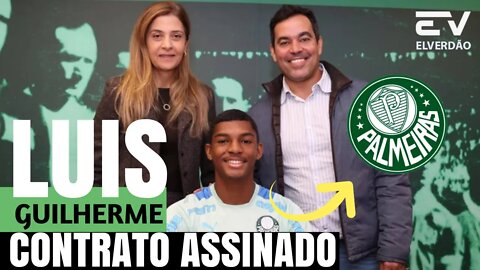 ✅ULTIMAS NOTICIAS : Luis Guilherme assina contrato profissional com o Palmeiras, Saio agora, veja!