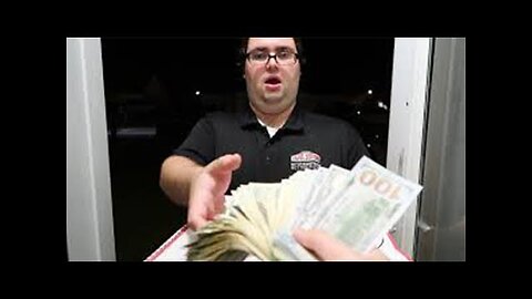 Tipping Pizza Delivery Guys $10,000