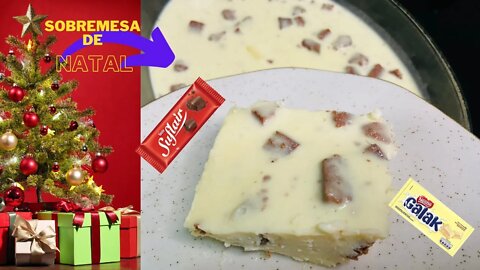 DELICIOSA SOBREMESA PARA SEU NATALl | #sobremesa #natal #chocolate