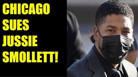Chicago SUES Jussie Smollett for $130,000 for WASTED Police overtime hours on FAKE HATE CRIME!