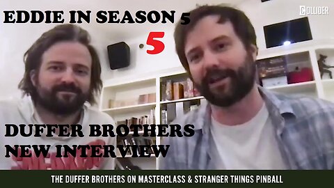 Duffer brothers on Eddie Munson and Stranger Things 5 + Spinoff