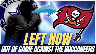 🛑 LEFT NOW | OUT OF GAME AGAINST THE BUCCANEERS | DALLAS COWBOYS NEWS TODAY #cowboysnews #playoffs