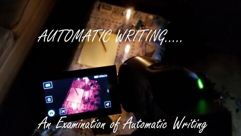Automatic Writing: Fun, Entertaining or Dangerous ? with Will Baron former New Age Priest