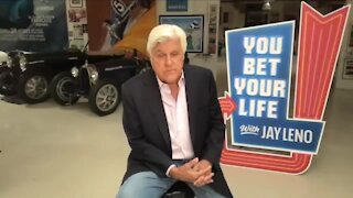 Jay Leno on his new show & driving an electric Hummer