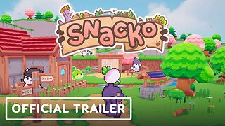 Snacko - Official Early Access Launch Trailer | Wholesome Snack December 2023