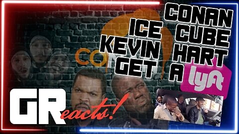 G Reacts: Conan, Ice Cube & Kevin Hart get a Lyft!