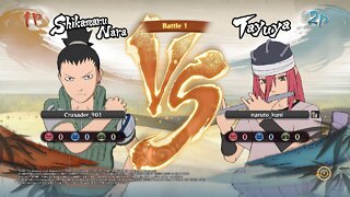 Ultimate Ninja Storm 4 Random Box Battles - Shikamaru (Part 1 Chunin) Vs Tayuya