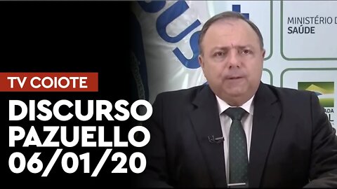 Pronunciamento - Eduardo Pazuello - 06/01/21