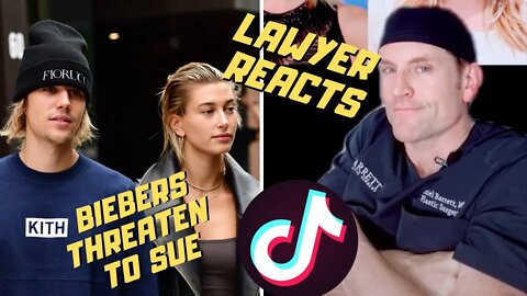 Hailey and Justin Bieber Threaten to Sue TikToking Plastic Surgeon | Lawyer Reacts