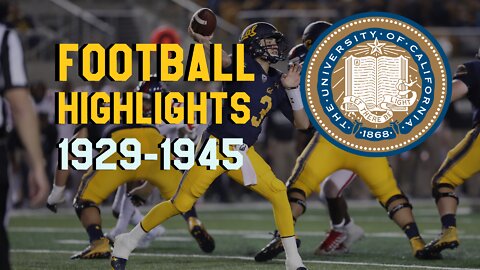 Football Highlights University California