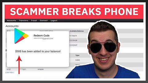 This Scammer Broke His Phone After Losing $2,000 | Kitboga