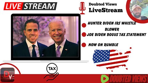 BIDEN IRS TAX STATEMENTS WHISTLE BLOWER!