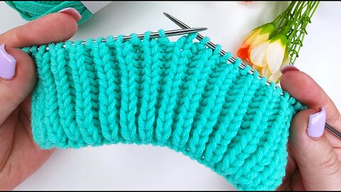 How to knit simple stitch