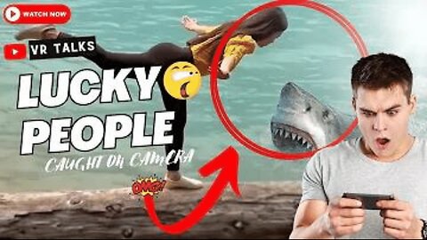 TOP 30 Luckiest People Caught On Camera!