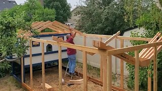 Building My Chicken Coop Part 3 - The Run!