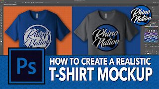 Create a T-Shirt Mockup in Adobe Photoshop
