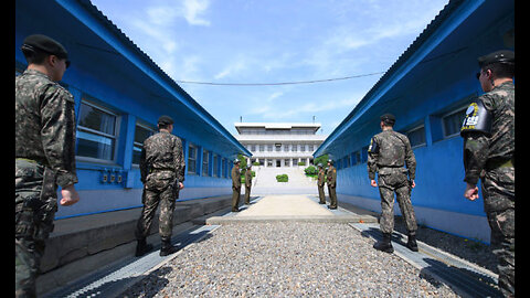 South Korea fired warning shots in response to North Korean soldiers crossing the border.