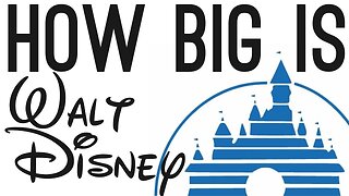 How BIG is Walt Disney? (The Story of Disney)