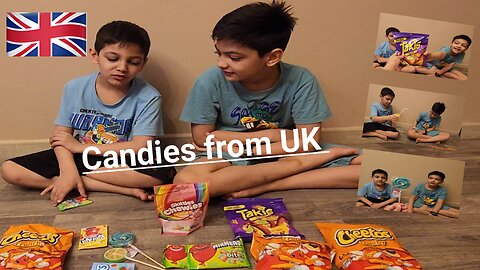 Candies from london|Abdullah and Rayaan enjoys and rank the UK candies