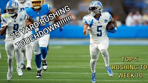 TOP 5 RUSHING TD