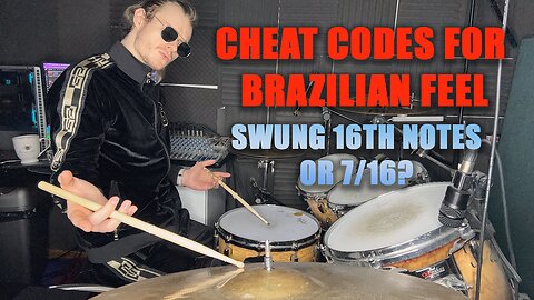 Swing 16th Notes. Cheat Codes For Brazilian feel