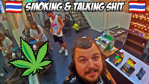 Talking Shit & Smoking In A Thai Weed Shop | World Buds | Chiang Mai Thailand