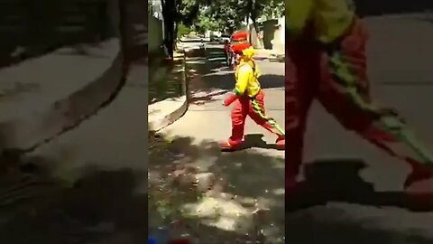 SUPER PULOS NINJAS DO FOFÃO, O MÁSKARA, PATATI E BEN10 DANÇANDO NA CARRETA DA ALEGRIA FURACÃO