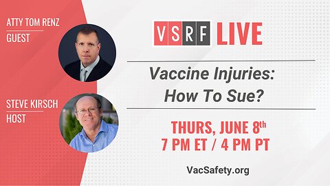 Preview EP 80: Vaccine Injuries: How to Sue?