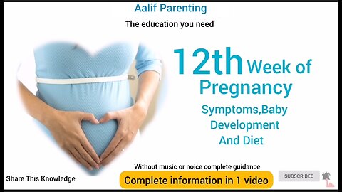 Twelfth week of pregnancy.What to expect?Complete possible knowledge in 1 video #pregnant #pregnancy