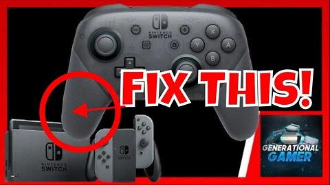 Quickly Fix A Nintendo Switch Pro Controller Grip