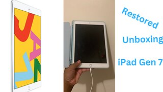 Unboxing Restored IPad 7 Gen from Walmart!