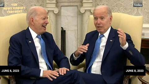 Biden trying to say something about "Truman balconies": "Um... um... umm... anyway."