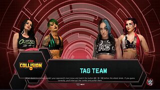 AEW Collision Ruby Soho & Saraya vs Hikaru Shida & Kris Statlander