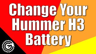 Hummer H3 Battery Change. Plus: Avoid losing all your settings and/or triggering the immobilizer!