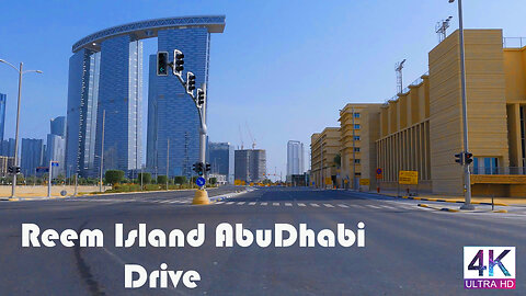 REEM island and Maryah Island AbuDhabi Drive 5k 🇦🇪