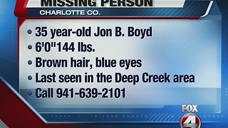 MISSING: Jon Boyd