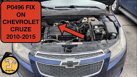 p0496 Fix on Chevrolet Cruze