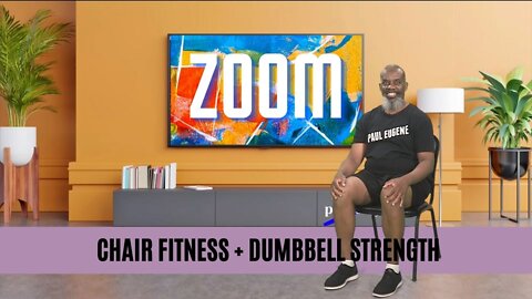 Zoom Chair Fitness with Dumbbell Strength