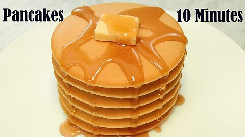 "Quick and Easy Pancake Recipe - Breakfast in Minutes!"