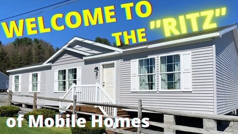 The “RITZ” of Mobile Homes?! New manufacturer modular home tour