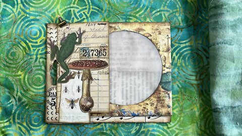 Fabric Cover Frog Journal Part #5
