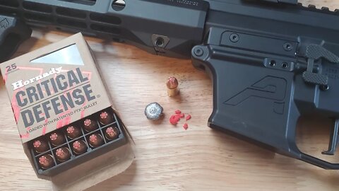 9mm EPC/PCC for Home Defense? Will it GET THE JOB DONE? Hornady Critical Defense Balistic Gel Test
