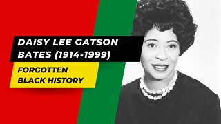 DAISY LEE GATSON BATES (1914-1999) | Forgotten Black History
