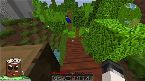 Minecraft Jungle Paradise - Hardcore Survival [Part:2] : First Night in The Jungle