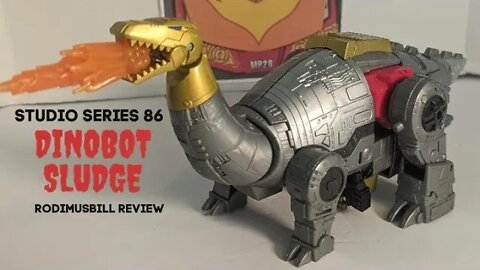 Studio Series 86 DINOBOT SLUDGE Leader Class Transformers Review - Rodimusbill Review (Full Review)