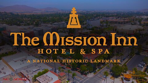 Mission Inn Hotel & Spa Drone Video | Aerial Footage National Historic Landmark Riverside, CA